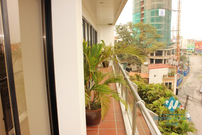 Luxury serviced apartment for lease in Westlake area, Hanoi.